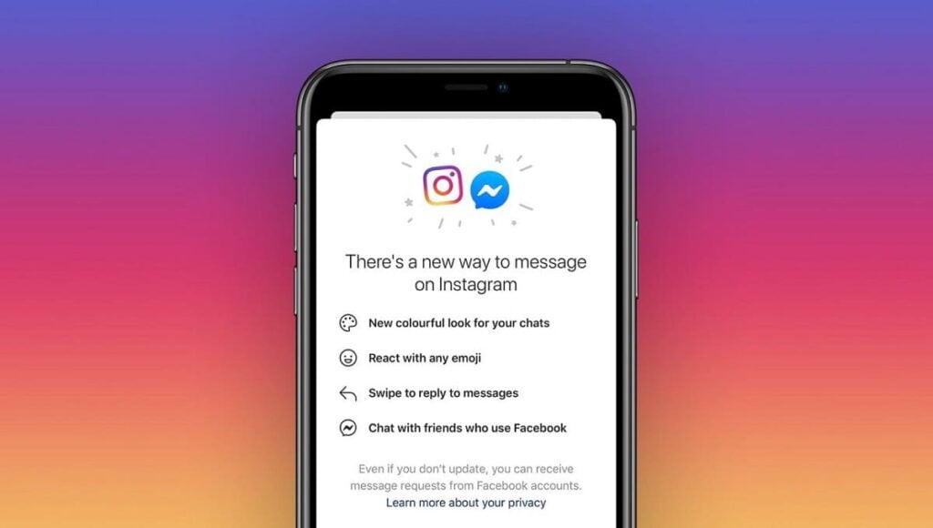 Instagram Facebook Messenger 1