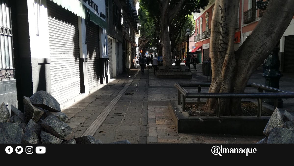 Sin permisos, esta noche arranca Claudia Rivera la remodelación de la 5 de Mayo 3 Remodelacion de la 5 de Mayo lleva un mes de retraso
