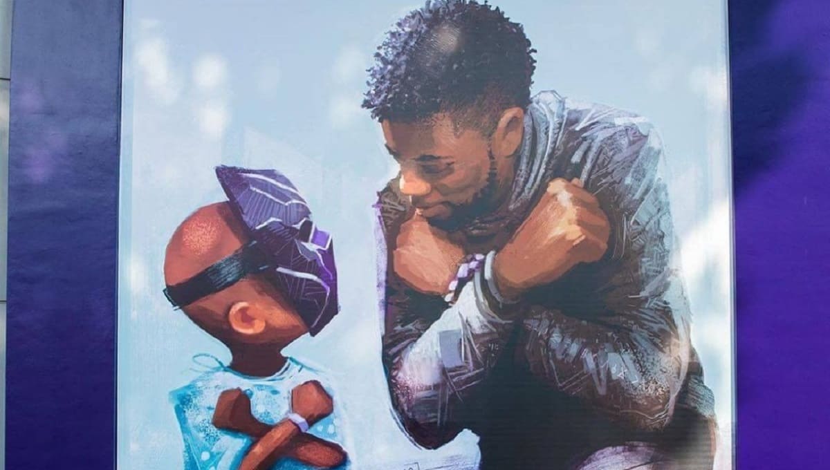 Crea mural en homenaje al actor Chadwick Boseman, "Black Panther" 1 befunky collage 2020 09 24t181713 699 1