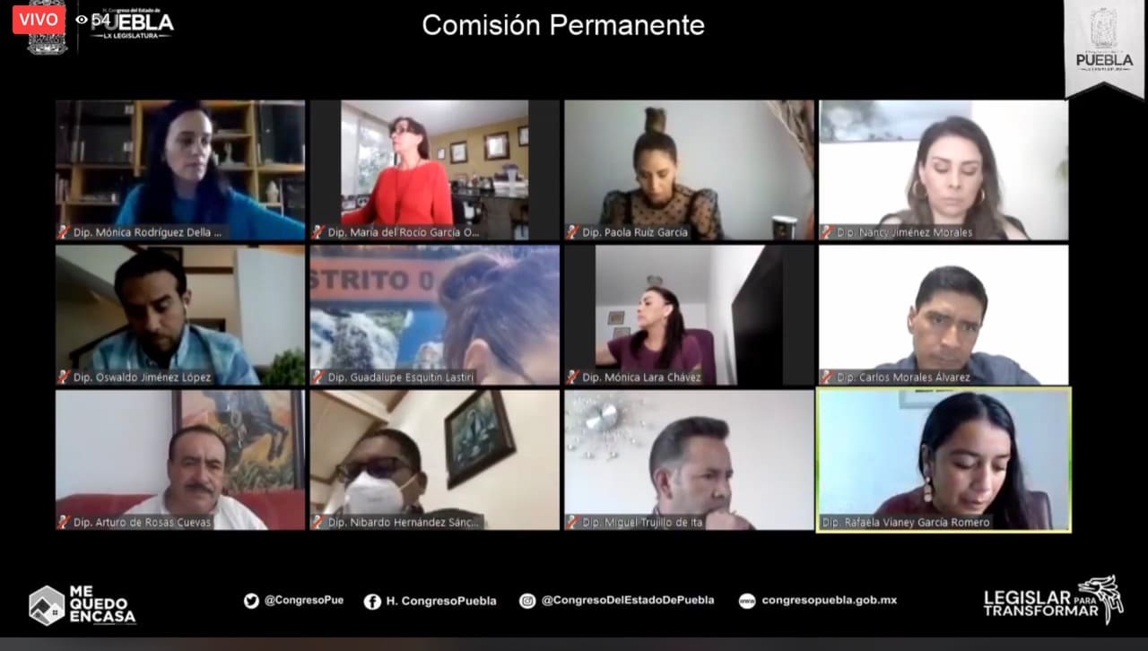 Emite Congreso del Estado exhorto para aumentar recursos federales para Red Nacional de Refugios 1 congreso de puebla