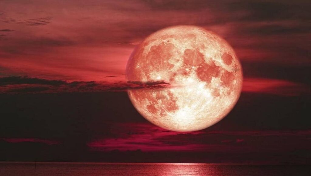 conjuncion beso luna marte fenomeno 1