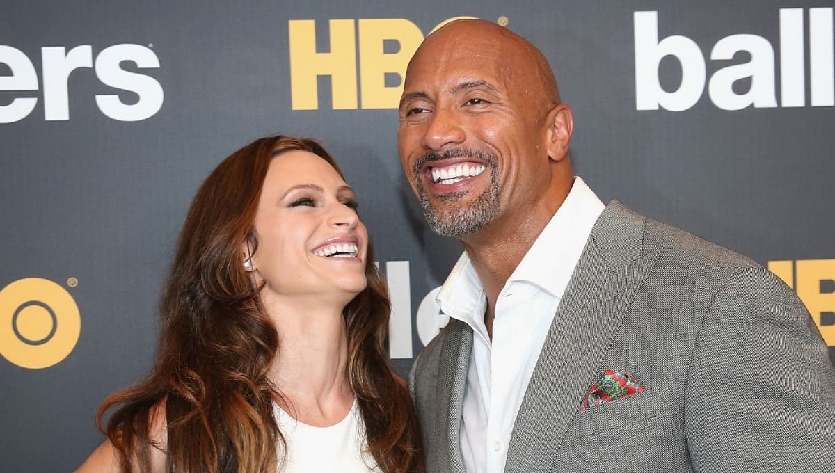 Dwayne Johnson "La Roca" y su familia dieron positivo a Covid-19 1 dwayne johnson la roca boda esposa lauren hashian 1
