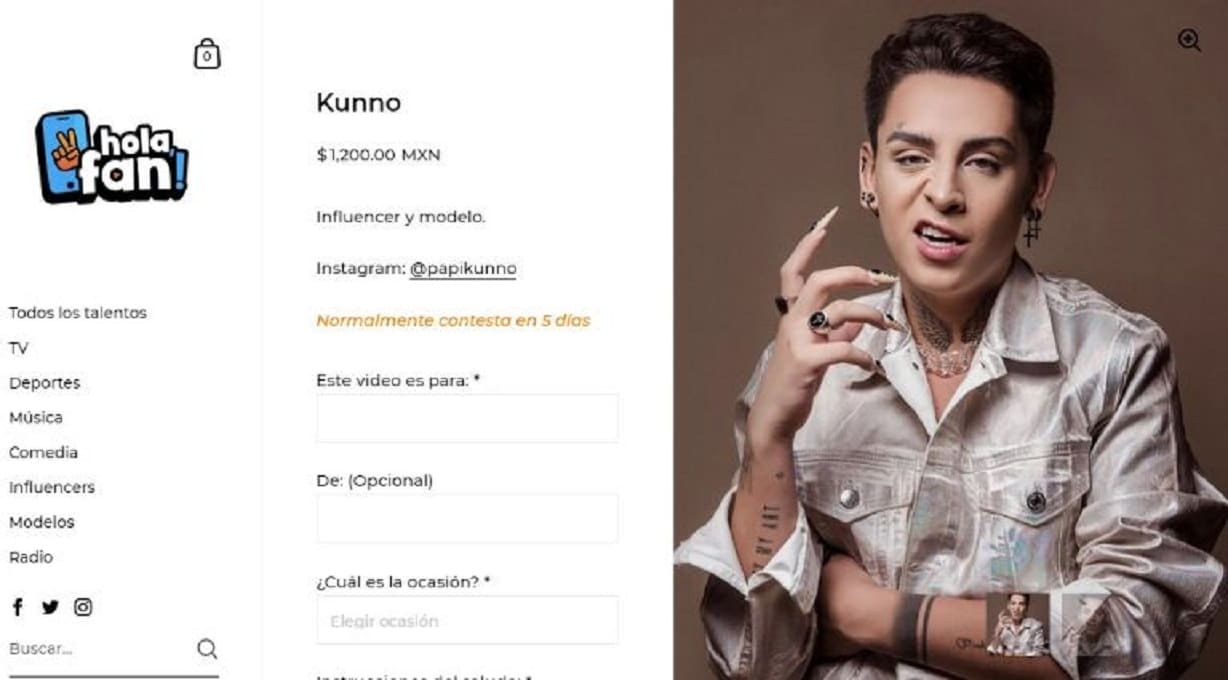 Tiktoker Kunno cobra mil 200 pesos por saludo; desata memes 1 f768x1 32552 32679 5050 1