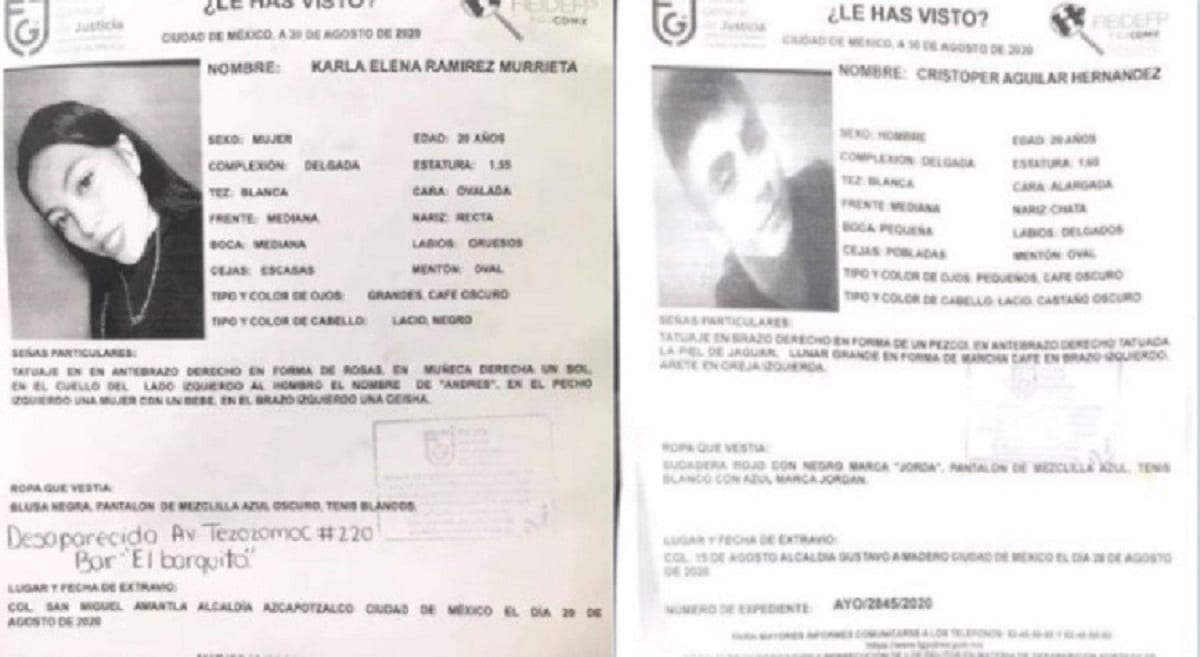 Karla y Christopher desaparecieron tras acudir a una fiesta clandestina que terminó en balacera en Azcapotzalco 1 fiesta azcapotzalco desaparecidos