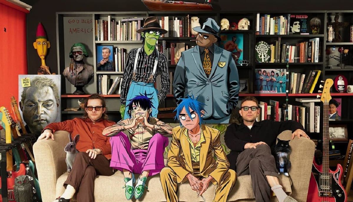 ¡Gorillaz lanzará una rola con Roberth Smith de The Cure! 3 gorillaz 1 1