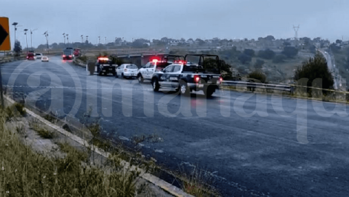 Balean y golpean a guardias privados y los dejan en el Periférico Ecológico en Puebla 5 imagen de ios 1