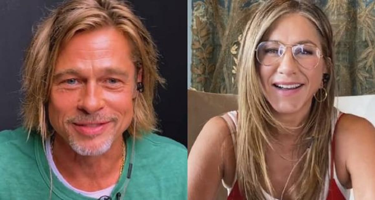 VIDEOS: Reencuentro de Jennifer Aniston y Brad Pitt enciende las redes sociales 1 jenni