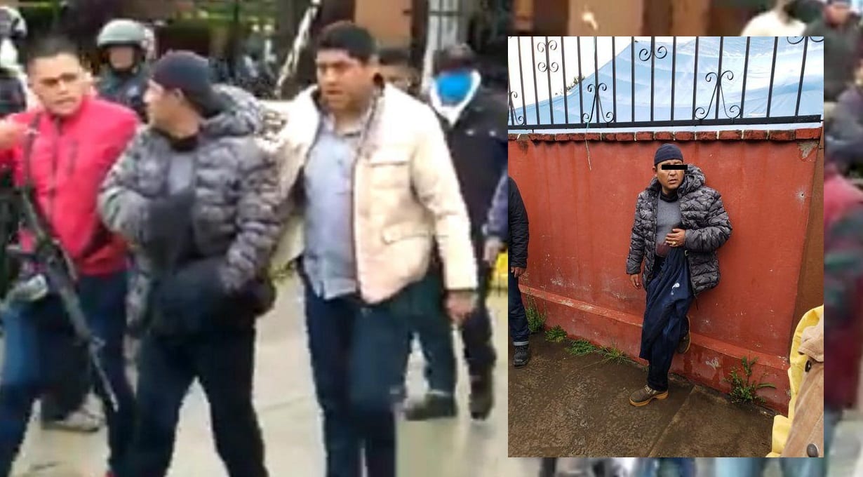 Rescatan a presunto ladrón de ser linchado en Texmelucan 1 ladron