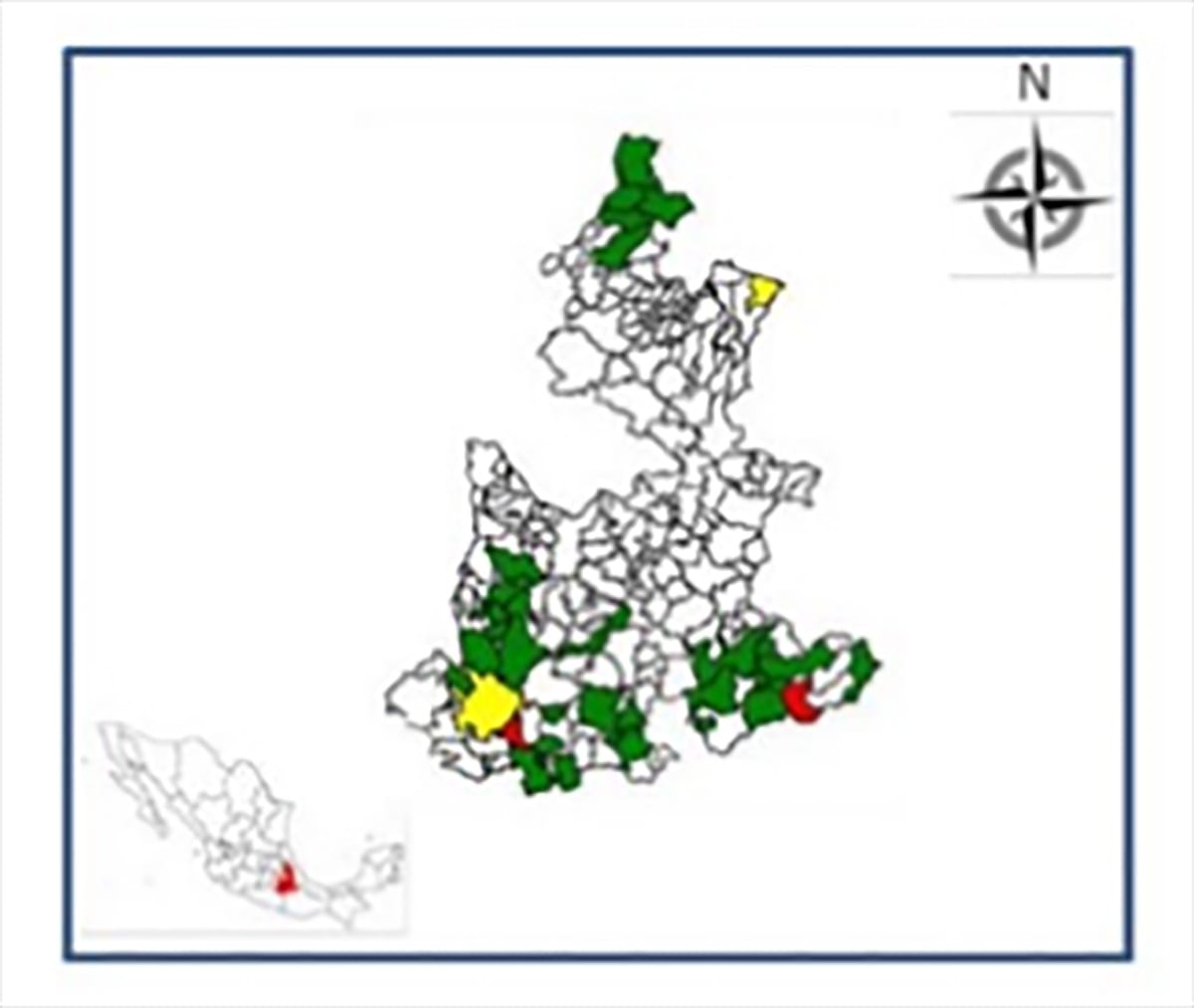 mapa dengue