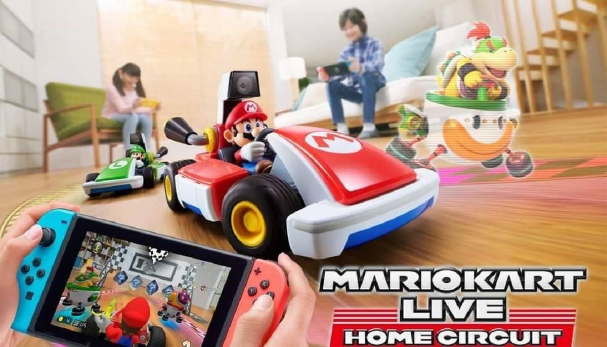 Nintendo trae las carreras de autos a la vida real con Mario Kart Live: Home Circuit 1 mario kart 1