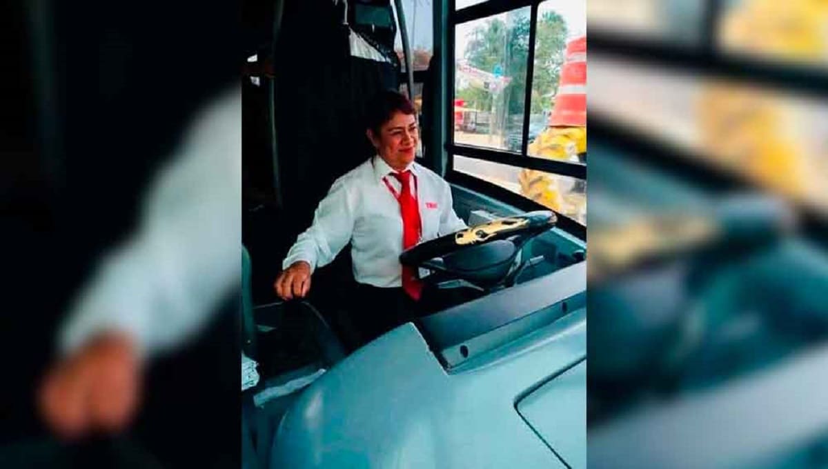 La primera mujer al volante de un ADO 1 mujer121 1
