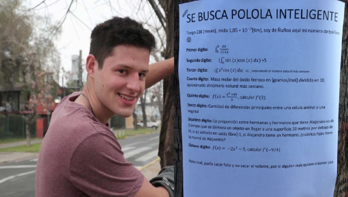 Joven publica en redes "Busco novia inteligente" y le llueven las críticas 1 novia problemas matematicos 1