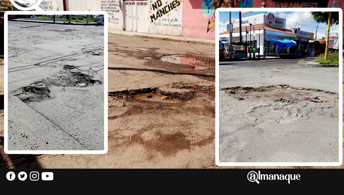 Ayuntamiento de Puebla ha gastado 28 mdp en bacheo, pero las calles siguen en mal estado 1 portada baches gasto