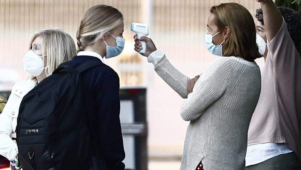 Detectan positivo de covid-19 en el colegio de la princesa Leonor 1 princesa leonor vuelve colegio 2020 1 1