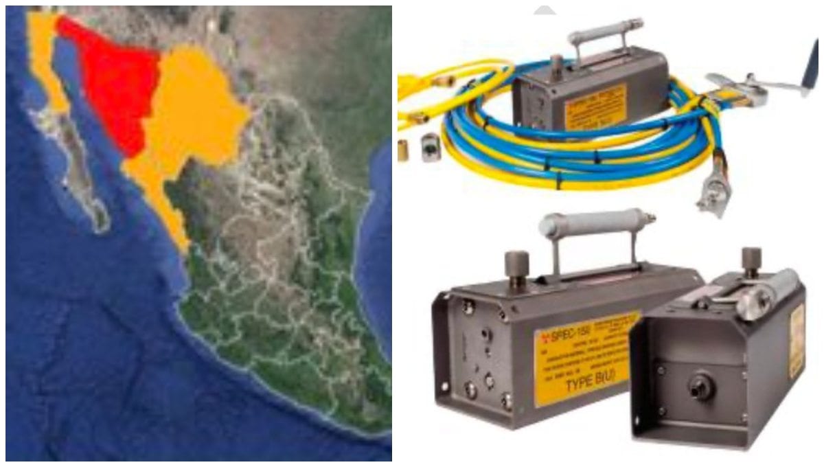 Emiten alerta en cuatro estados de México tras el robo de una peligrosa fuente radioactiva 1 radioactiva