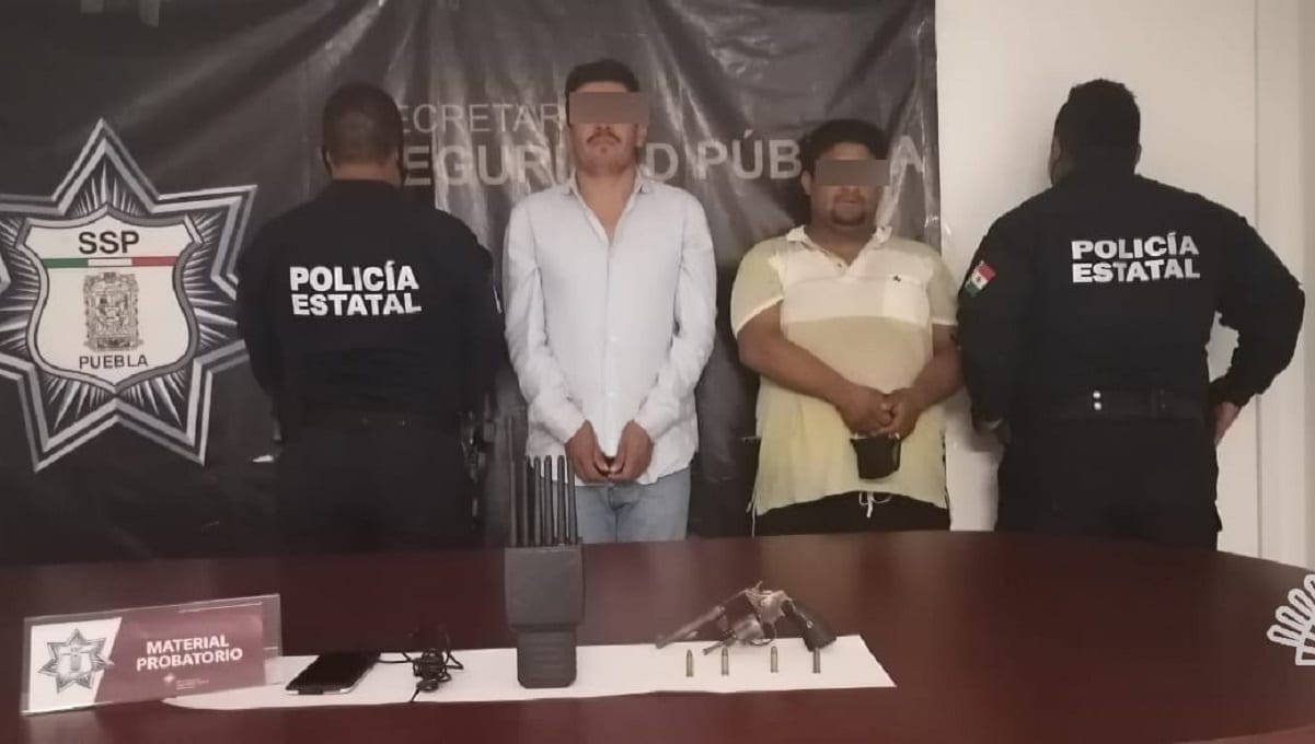 Capturan a presuntos asaltantes de camiones de carga en Puebla 1 tractocamion