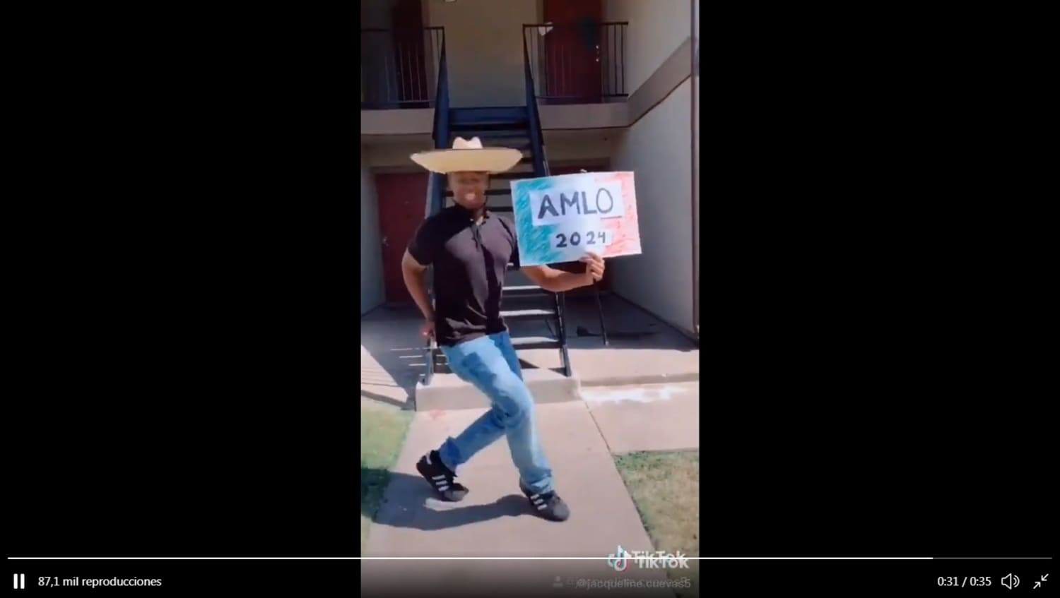VIDEO: Estadounidense pide a AMLO como presidente 1 AMLO 2024 1