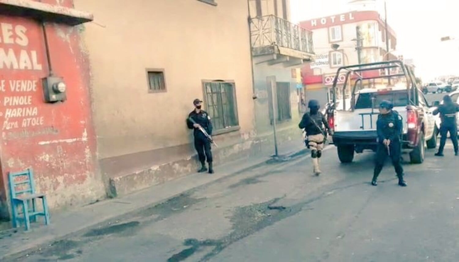 ASALTO EN OXXO SAN SALVADOR EL SECO