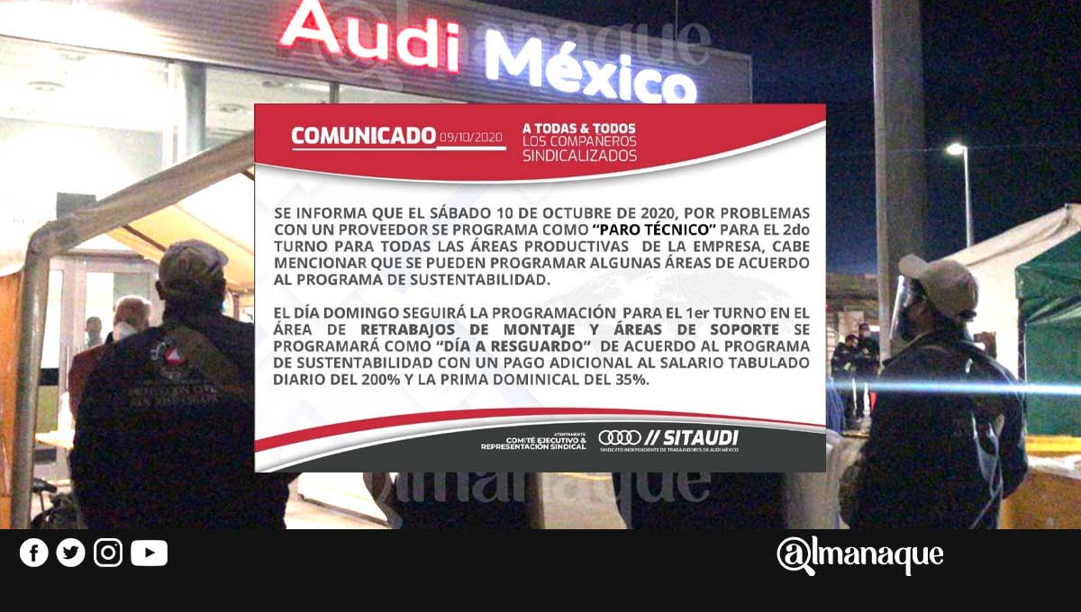 Audi parotecnico