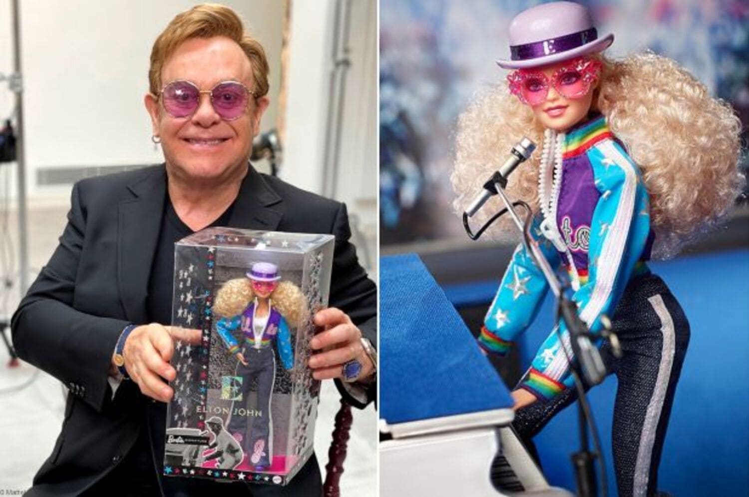 Crean Barbie para homenajear a Elton John 3 BARBIE ELTON