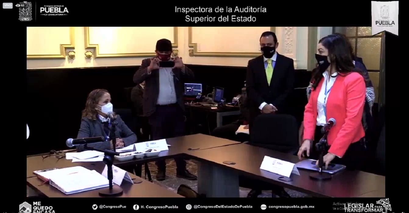 Diputados envían a la ASE irregularidades de Claudia Rivera para que se investiguen 1 Comision Inspectora Claudia Rivera