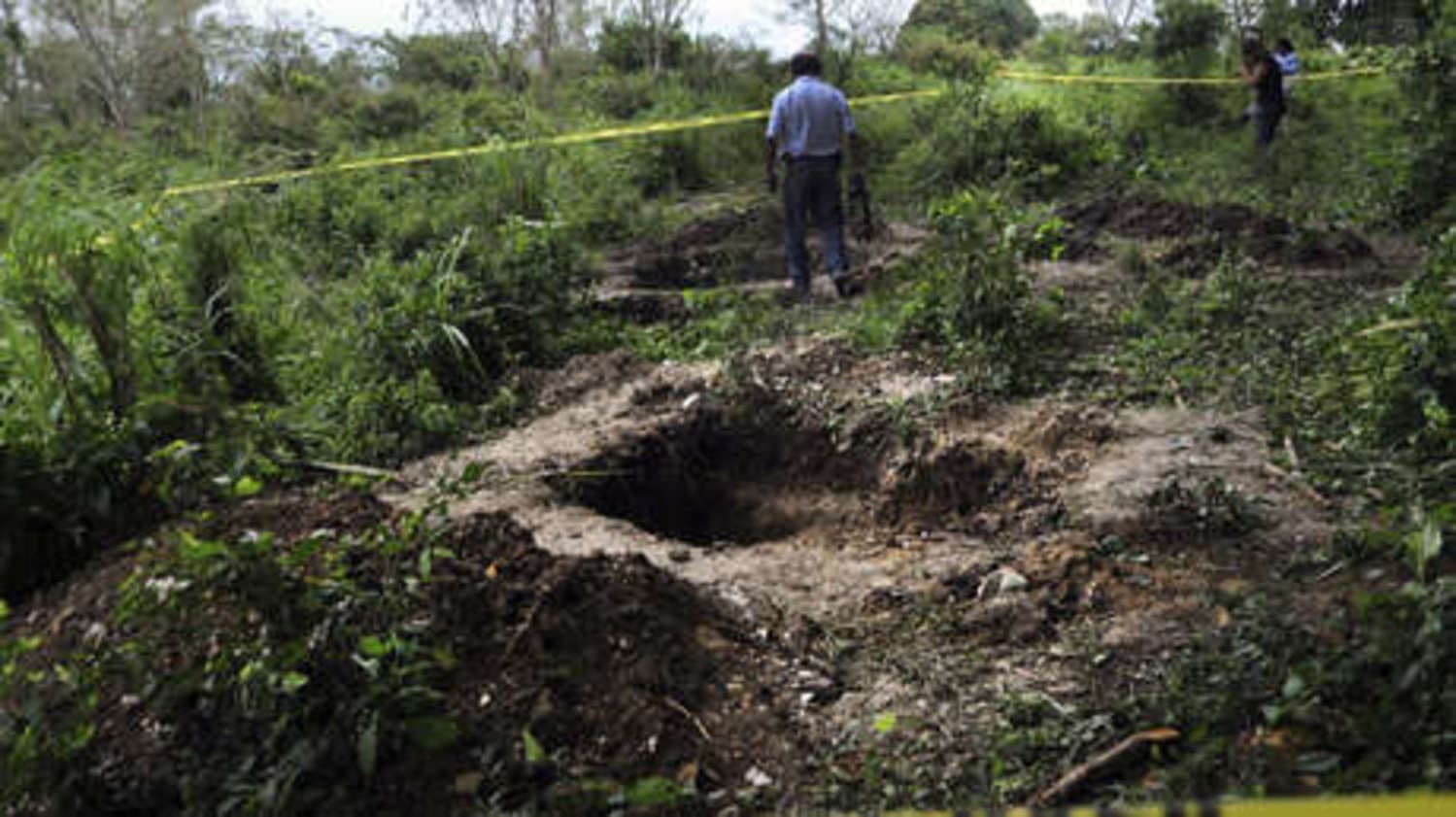 Localizan 100 cadáveres en fosas clandestinas en Jalisco 1 FOSAS CLANDESTINAS 1
