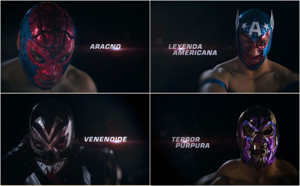 LUCHADORES AAA MARVEL