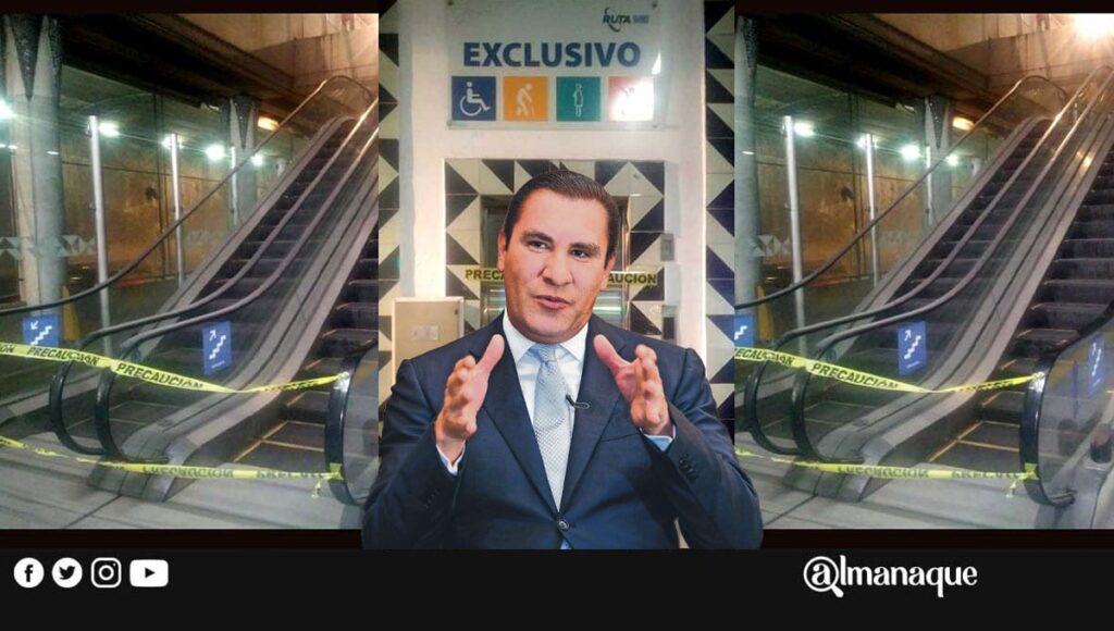 RMV pago casi medio millon de pesos para mantenimiento de escaleras