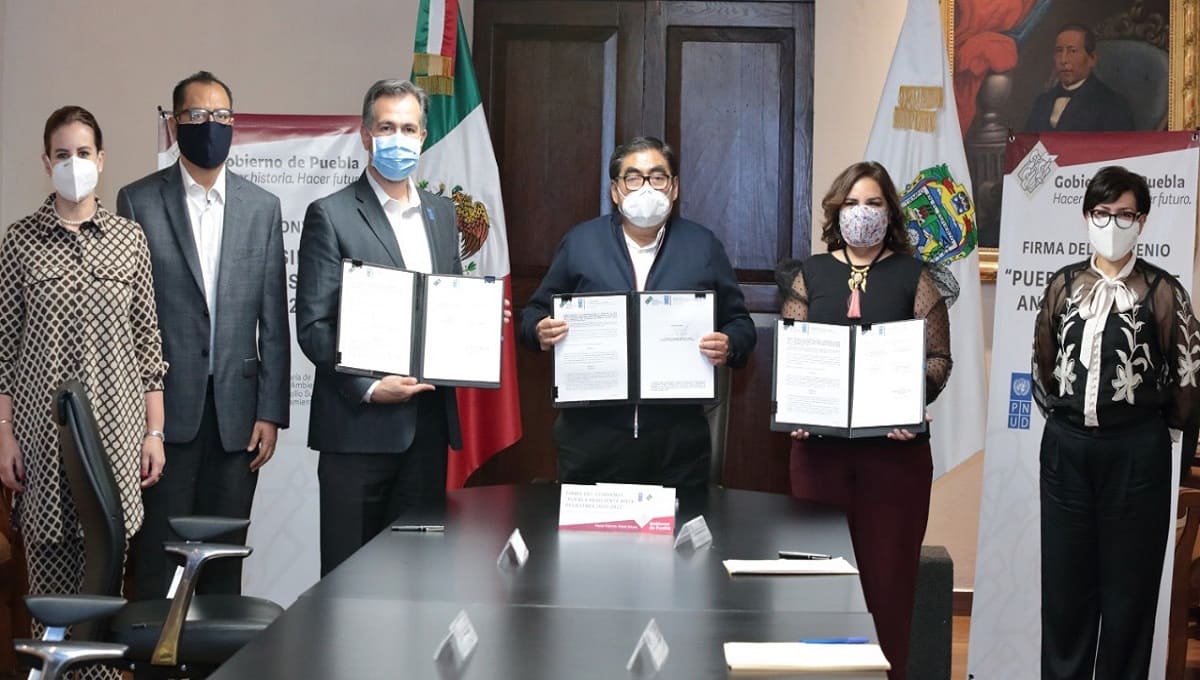 Impulsa Medio Ambiente y PNUD proyecto de prevención de riesgos para 325 mil poblanos 1 barbpsa pndut 1