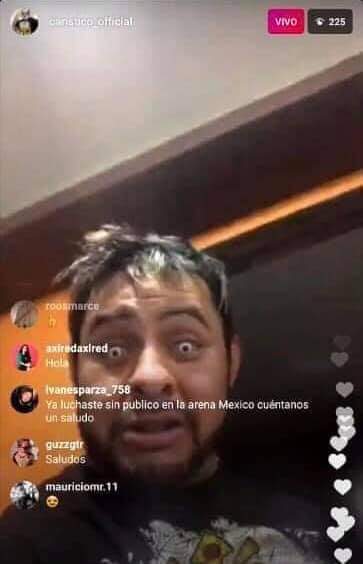 caristico muestra su identidad en