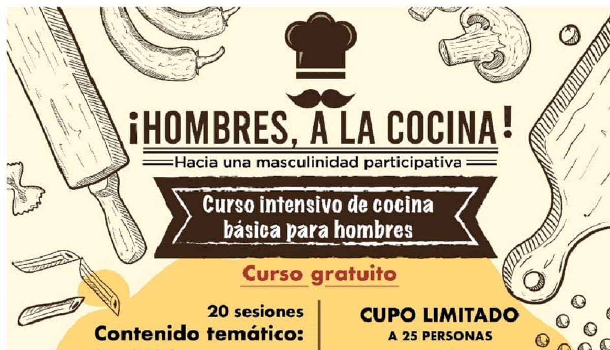 Lanzan curso intensivo de cocina para hombres en Puebla 1 cocina