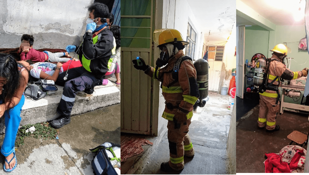 Familia se intoxica con monóxido de carbono al prender un anafre en Puebla 1 monoxidp 1
