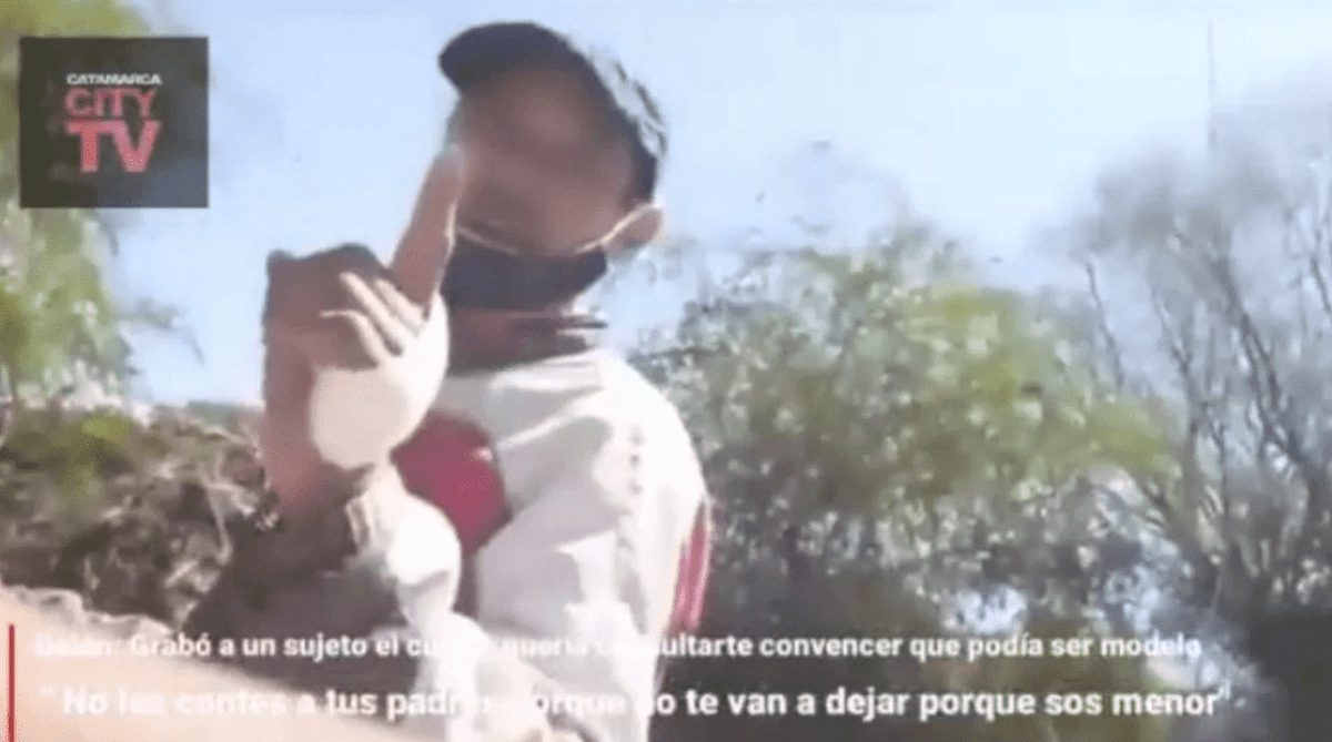“No le digas a tus papás”: niña graba a sujeto que la invitó a su casa para abusar de ella 1 nina graba sujeto pedofilo quiso llevarla casa abusar ella argentina