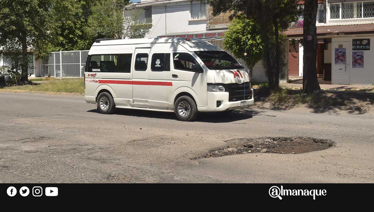 VIDEO: Baches invaden calles cercanas a Ciudad Universitaria de la BUAP 5 portada cu baches