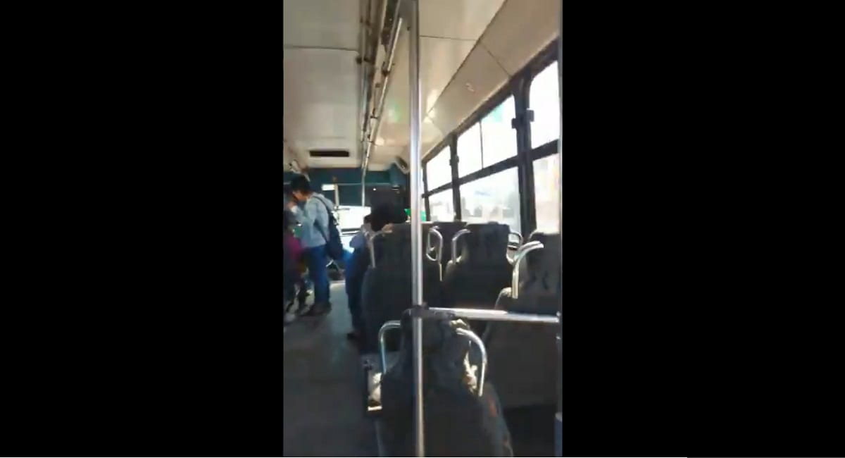 ¿Y la modernización del transporte? Esta ruta 67 circula casi desarmada 1 trans