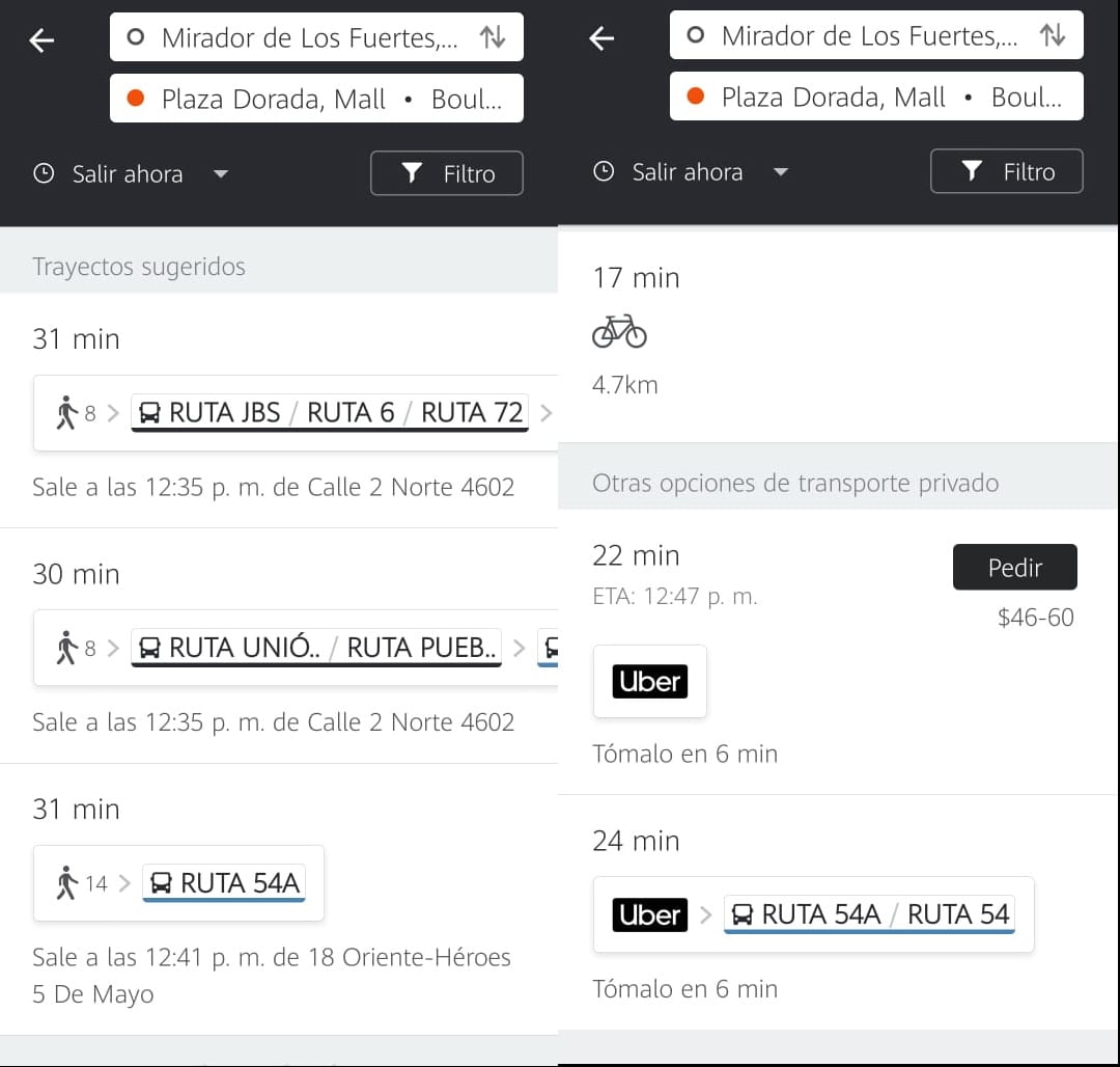 trayecto los fuertes dorada moovit