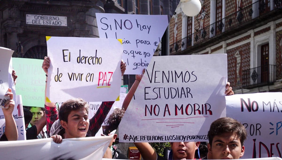 Así pedía justicia Aldo en la megamarcha estudiantil; ocho meses después lo mataron 1 126823044 3468406866547356 3057456823034332829 n 1