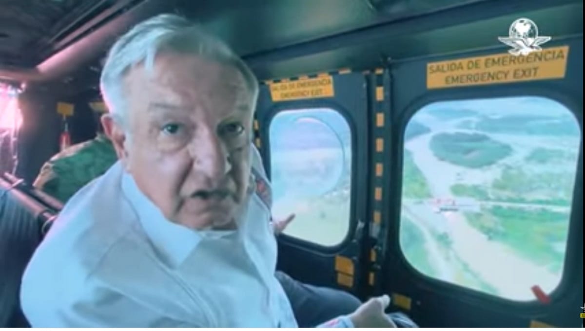"Decidimos inundar zonas indígenas, a los más pobres, no a Villahermosa": AMLO 1 AMLO 1