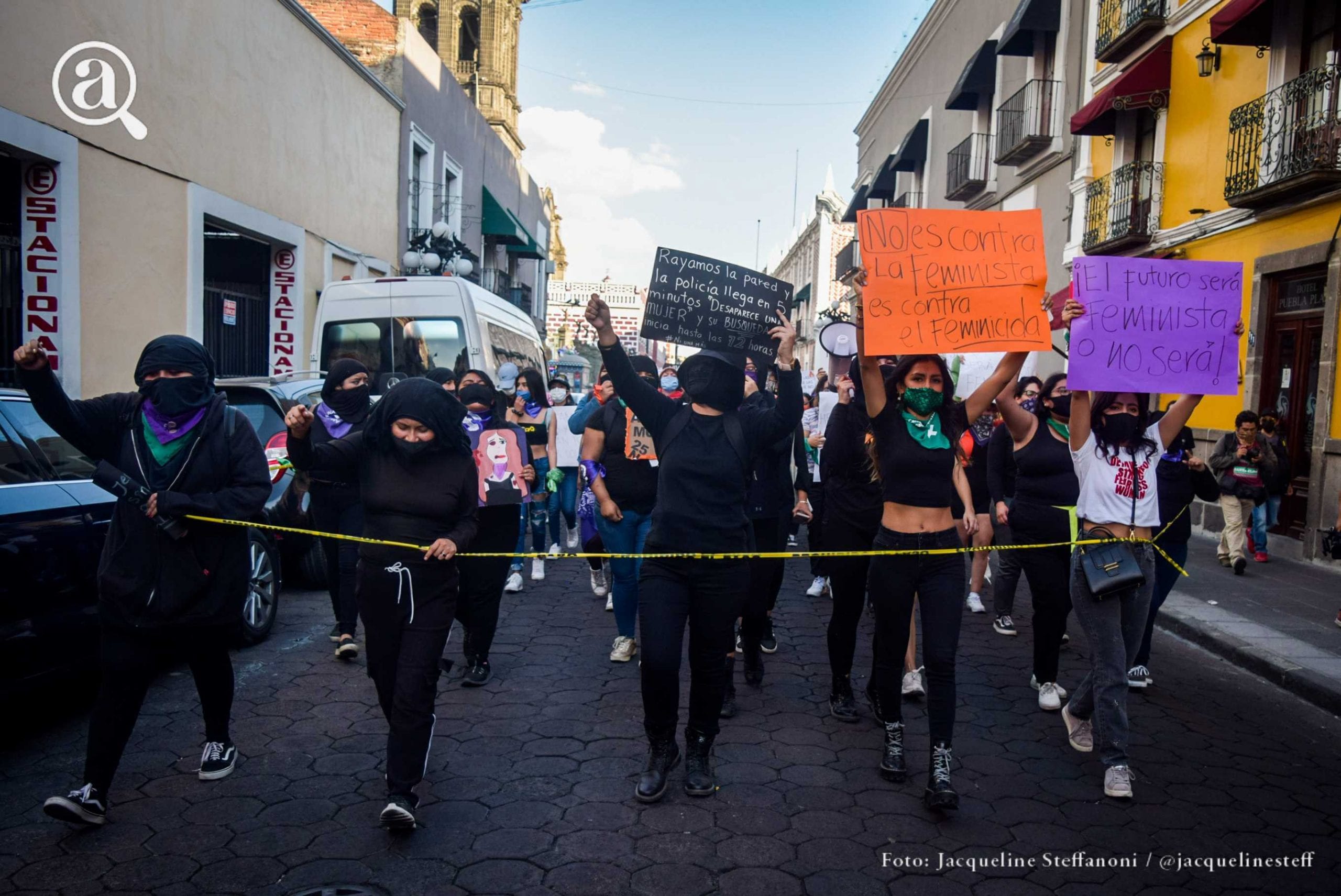 Feministas poblanas preparan marcha para conmemorar el 8M 2 DSC 4362 scaled 1