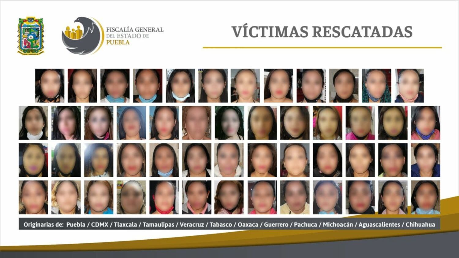 Rescata Fiscalía de Puebla a 74 mujeres que prostituían en el Centro de Puebla 2 FGE 2