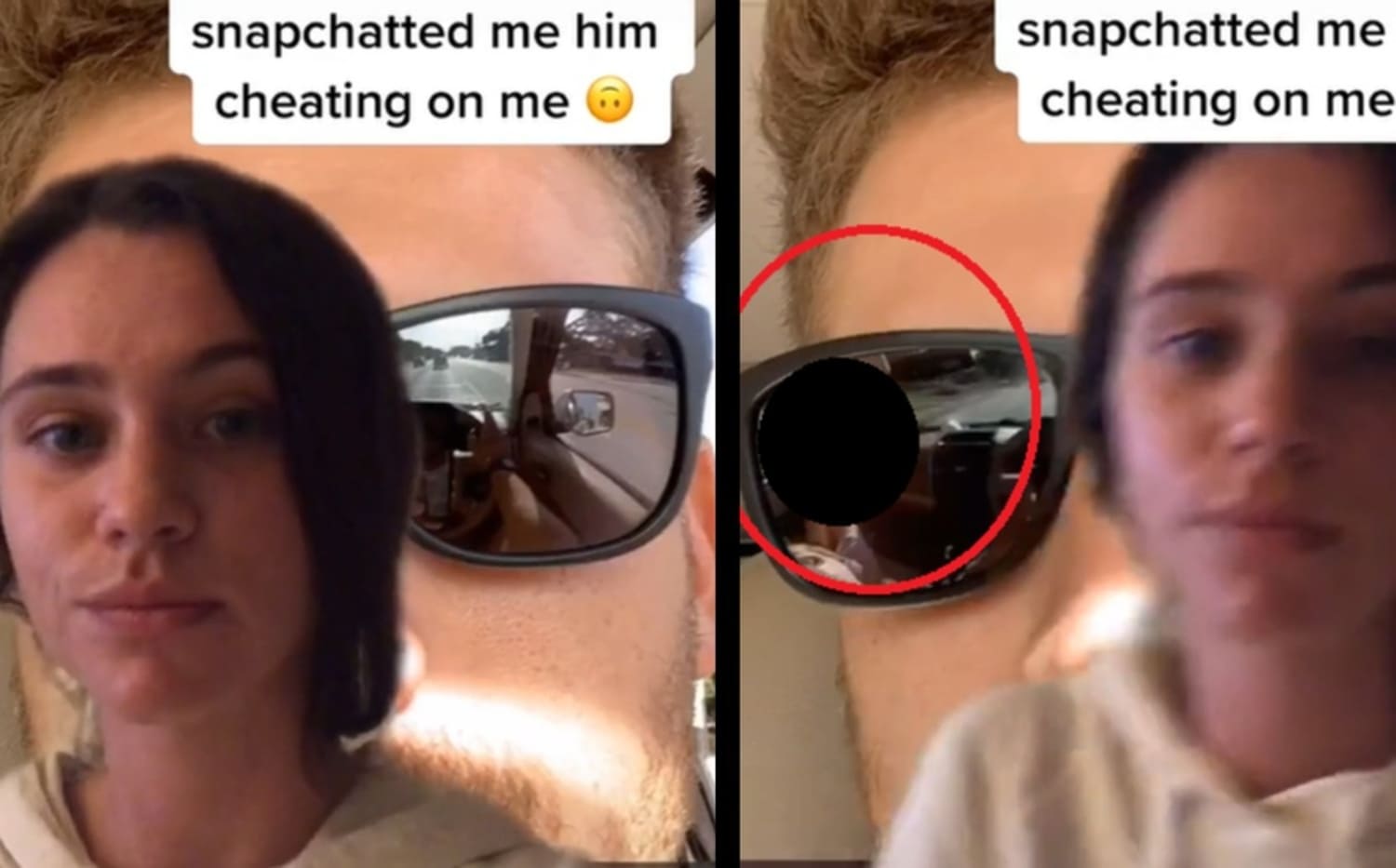 Joven descubre infidelidad de su pareja a través de unos lentes 2 INFIDELIDAD NOVIO TIK TOK 2