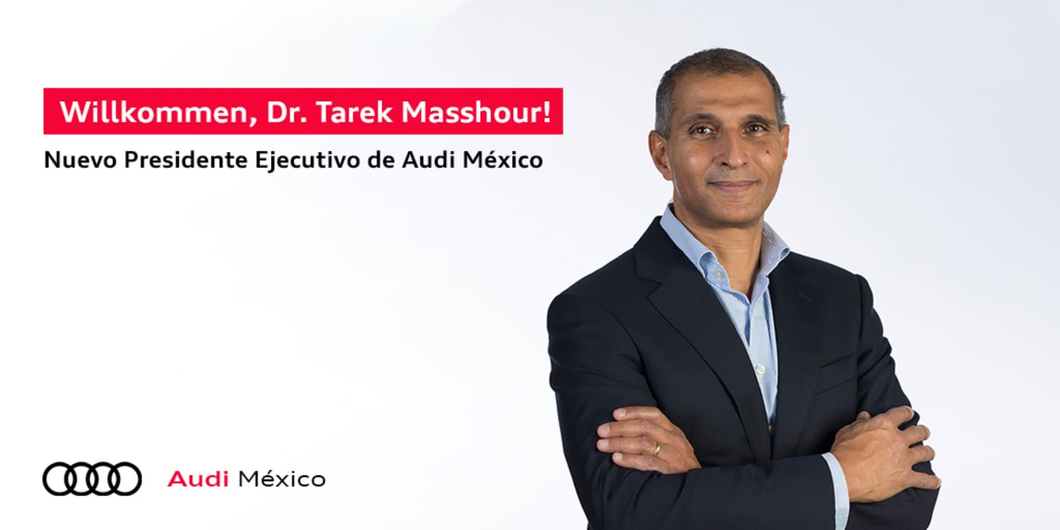 Nombran a Tarek Mashhour presidente ejecutivo de la planta Audi en San José Chiapa 1 Tarek presidente ejecutivo de Audi