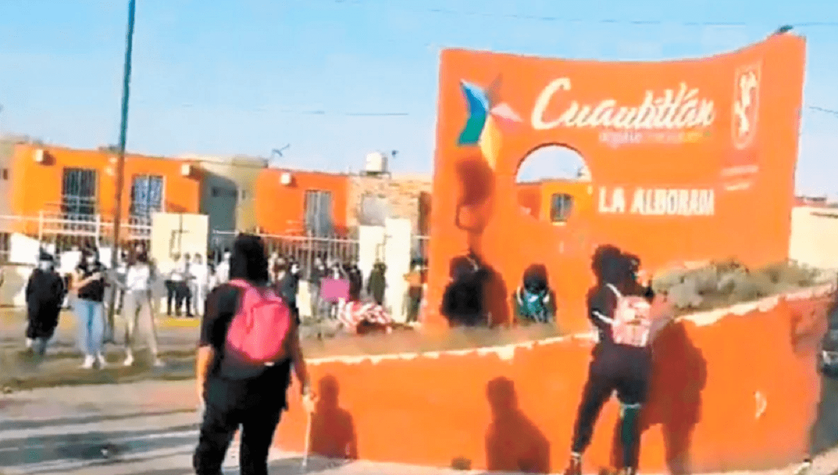 Protestan por el feminicidio de Ámbar y las detienen en Cuautitlán 1 ambar