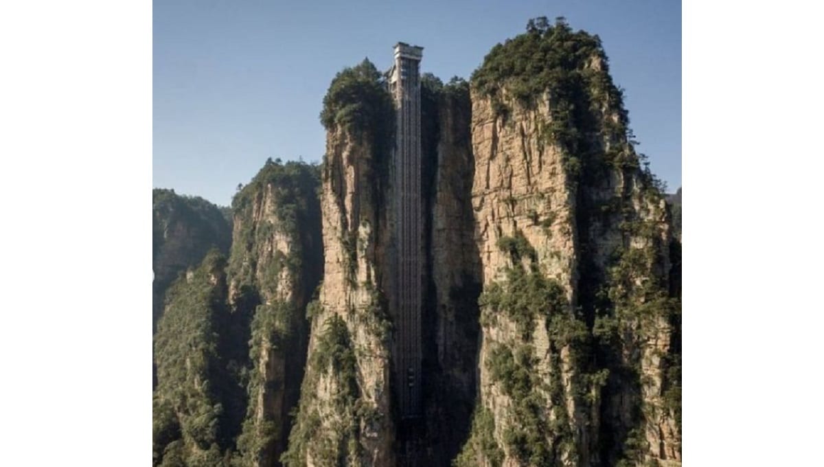 FOTOS: ¡No mires abajo! Este es el ascensor más alto del mundo 1 ascensor