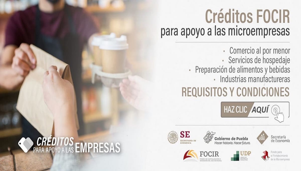 Amplía SE programa de créditos para la reactivación económica 2 creditos focir 1