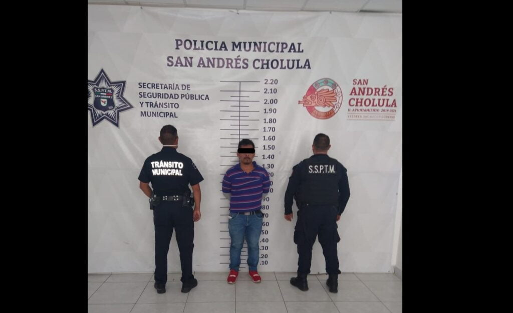 detenido Cholula