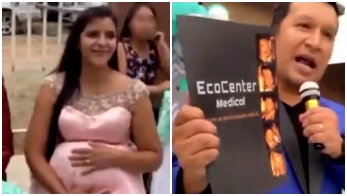 VIDEO: Exhibe infidelidad de su esposa embarazada en su fiesta de aniversario 1 esposa embarazada infidelidad captada en video 1