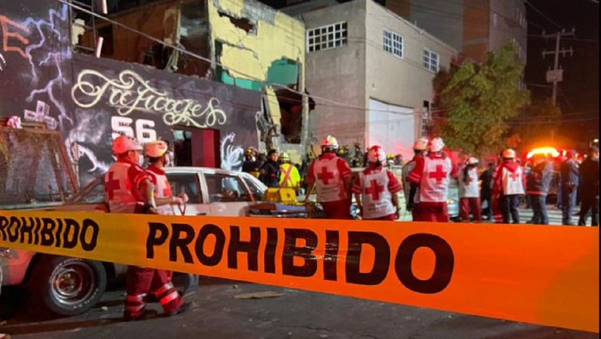 Dos muertos y 25 heridos tras explosión en la colonia Morelos, CDMX 1 explosion 1