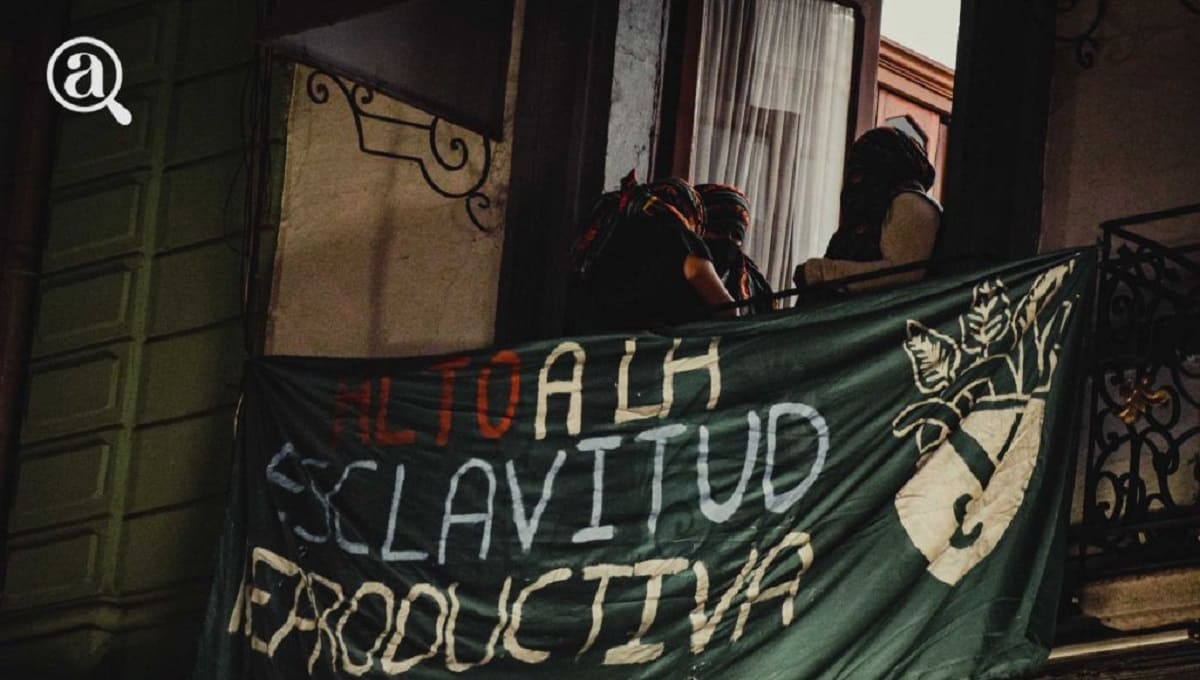 Congreso de Puebla no apresurará legalización del aborto pese a exigencia de feministas 1 feministas puebla congreso 1