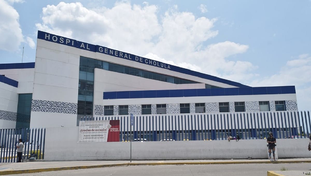 ¡Vacúnate! El 77% de los hospitalizados en Puebla por COVID no tienen ninguna dosis 3 hospital de cholula 1